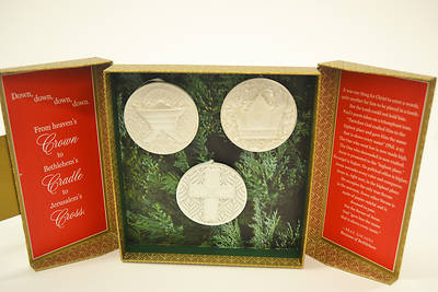 Picture of Because of Bethlehem 3 Piece Ornament Set