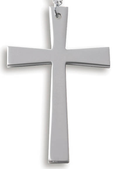 Picture of Anodized Aluminum Contemporary Latin Cross