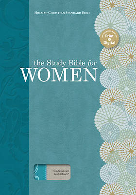 Picture of The Holman Study Bible for Women, HCSB Edition, Teal/Gray Linen, Indexed