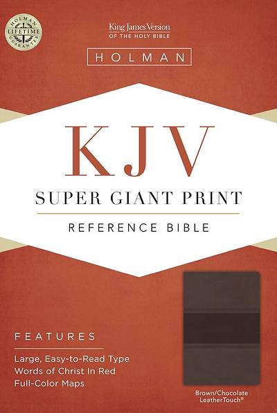Picture of KJV Super Giant Print Reference Bible