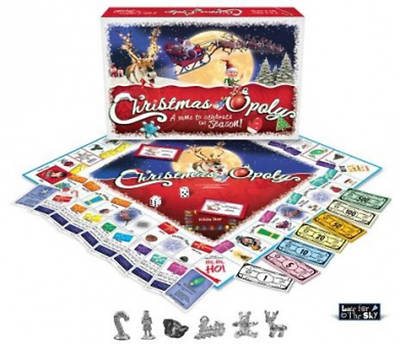 Picture of Christmas-Opoly Game