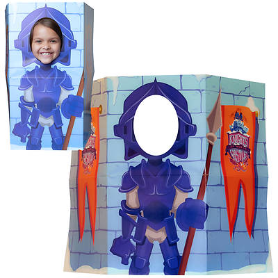 Picture of Vacation Bible School (VBS) 2020 Knights of North Castle Tabletop Knight Photo Prop