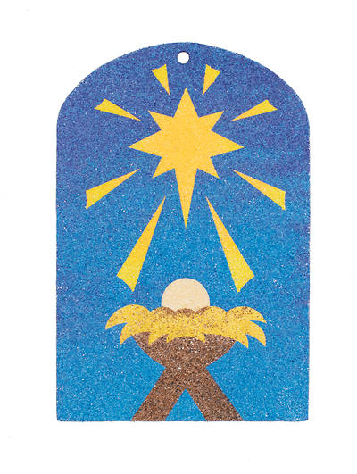Picture of Jesus Is Born Sand Art (Craft, Pack of 12) - VBS 2019