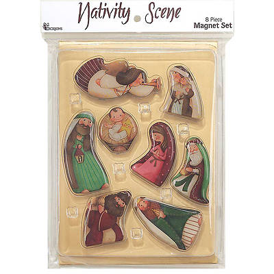 Picture of Magnet Epoxy Nativity 2.875"
