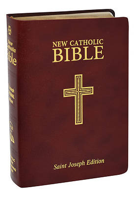 Picture of New Catholic Bible--Medium Print (Burgundy)