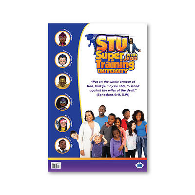 Picture of Vacation Bible School (VBS) 2019 Super Training University Theme Logo Poster
