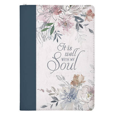 Picture of Journal Classic Zip It Is Well with My Soul