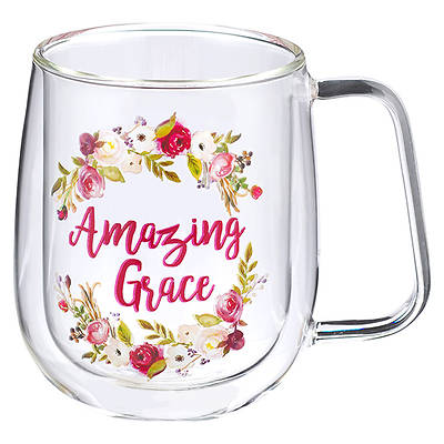 Picture of Mug Glass Amazing Grace