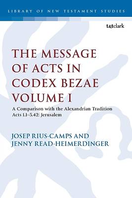 Picture of The Message of Acts in Codex Bezae