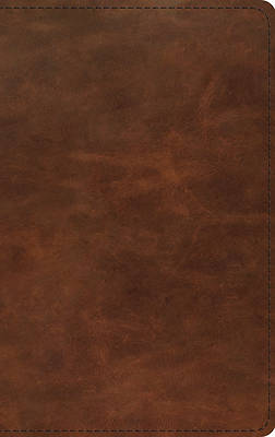 Picture of ESV Thinline Bible (Full Grain Leather, Deep Brown)