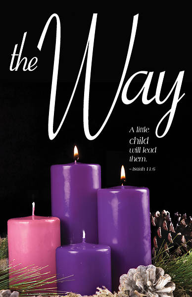 Picture of The Way Advent Candle Sunday 2 Bulletin (Pkg of 50)  551562