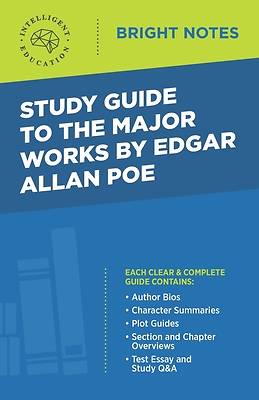 Picture of Study Guide to the Major Works by Edgar Allan Poe