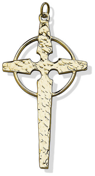 Picture of Contemporary Celtic Cross Necklace - Gold Plated