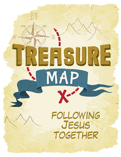 Picture of Vacation Bible School (VBS) 2017 Digging for Treasure Map: K-5 Student Book
