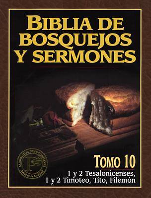 Picture of Biblia de Bosquejos y Sermones-RV 1960-1 y 2 Tesalonicenses, 1 y 2 Timoteo, Tito, Filemon