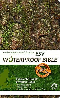 Picture of Waterproof New Testament with Psalms and Proverbs-ESV-Tree Bark