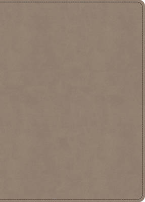 Picture of KJV Single-Column Wide-Margin Bible, Sand Leathertouch