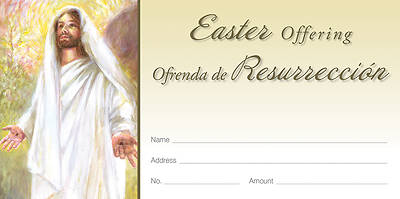 Picture of Because I Live Easter Offering Envelope SPANISH