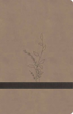 KJV Large Print Personal Size Reference Bible, Earthen Suedesoft Leathertouch, Indexed