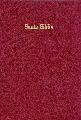 Picture of Bible Spanish Large Print Burgundy