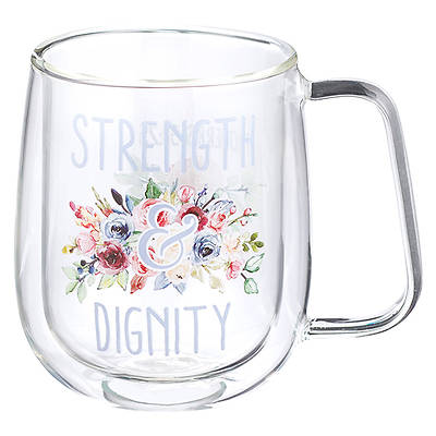 Picture of Mug Glass Strength & Dignity