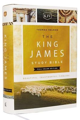 Picture of The King James Study Bible, Hardcover, Full-Color Edition