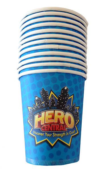 Picture of Vacation Bible School 2017 VBS Hero Central Cups (Pkg of 12)