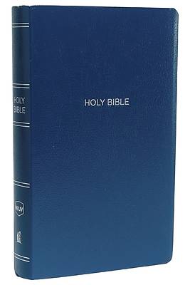 Picture of NKJV, Gift and Award Bible, Leather-Look, Blue, Red Letter Edition