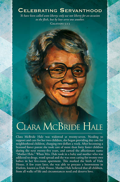 Picture of Clara McBride Hale Black History Regular Size Bulletin