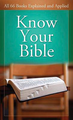 Picture of Know Your Bible [ePub Ebook]