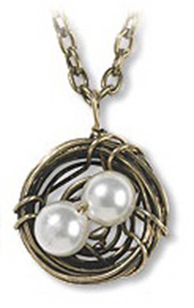 Picture of Nest Pendant - Two Eggs