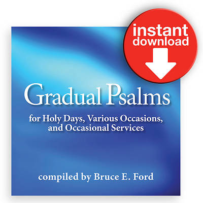 Picture of Gradual Psalms for Holy Days, Various Occasions, and Occasional Services Download