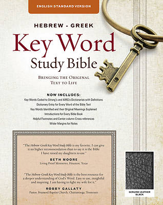 Picture of Hebrew-Greek Key Word Study Bible - ESV