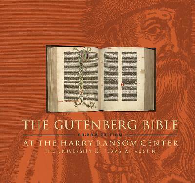 Picture of The Gutenberg Bible at the Harry Ransom Center