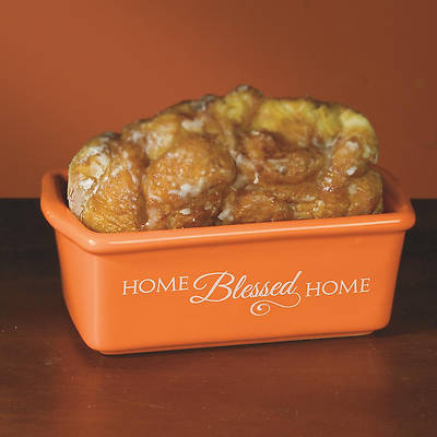 Picture of Blooming Blessings Orange Mini Loaf Pan