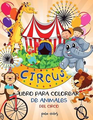 Picture of Libro para colorear de animales de circo para niños