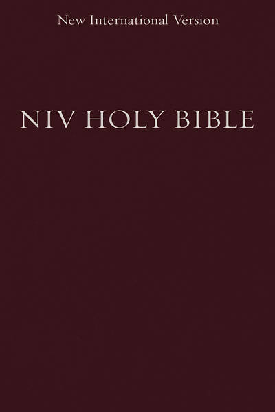 Picture of NIV, Holy Bible, Compact, Paperback, Burgundy