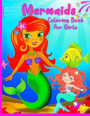 Picture of Mermaid Coloring Book For Girls