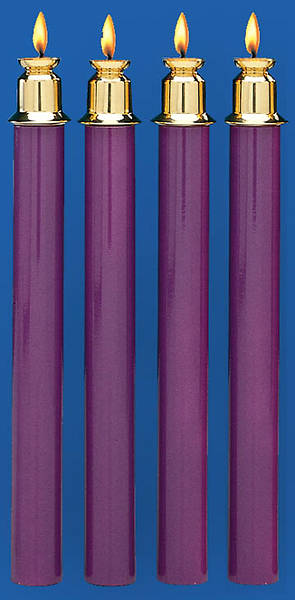 Picture of Tube Candle Advent Set (4 Purple)
