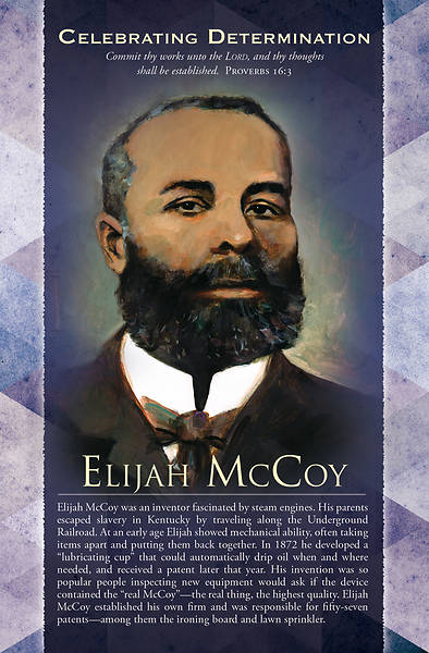 Picture of Elijah McCoy Black History Regular Size Bulletin