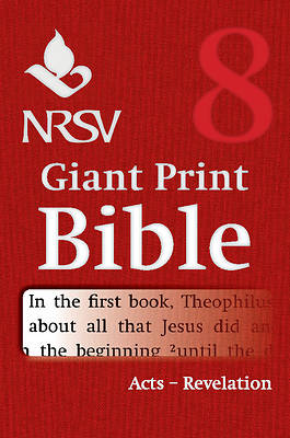 Picture of NRSV Giant Print Bible