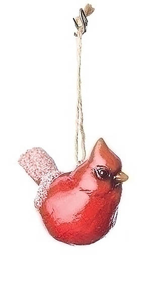 Picture of Red Cardinal Glazed Ornament