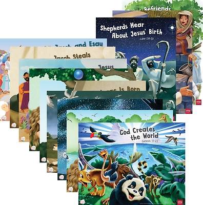 Picture of Simply Loved Q1 Bible Story Poster Set 12