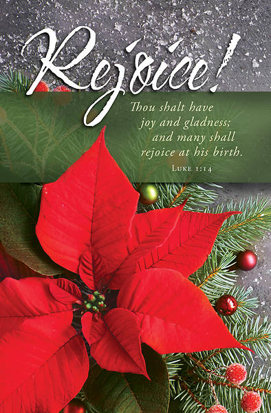 Picture of Rejoice! Christmas Regular Size Bulletin