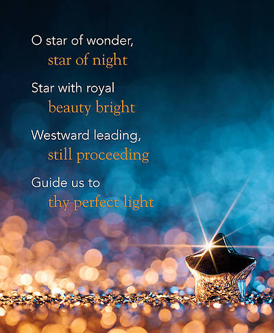 Picture of O Star of Wonder Advent Legal Size Bulletin