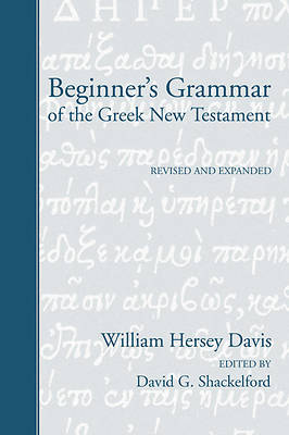 Picture of Beginner's Grammar of the Greek New Testament