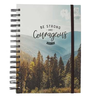 Picture of Spiral Journal W/ Elastic Courageous