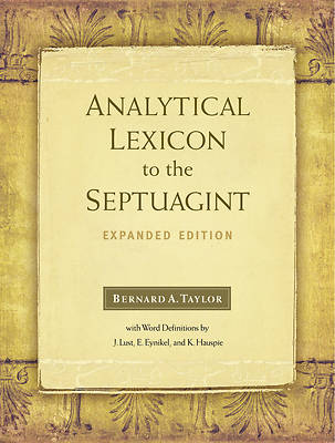 Picture of Analytical Lexicon to the Septuagint