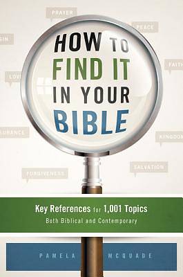 Picture of How to Find It in Your Bible