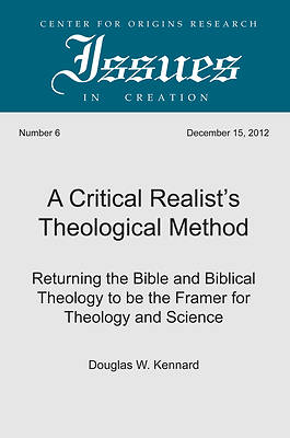 Picture of A Critical Realist's Theological Method